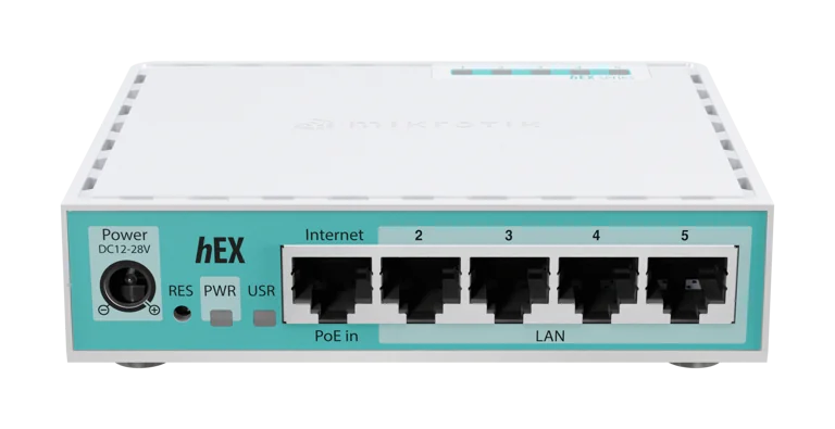 Router hEX Refresh E50UG — 5 puertos 1Gbps — imagen 2