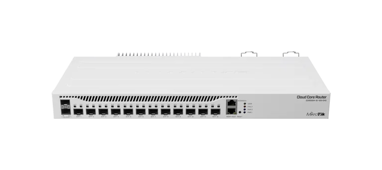 Cloud Core Router CCR2004 — 12 SFP+ 10G y 2 SFP28 25G
