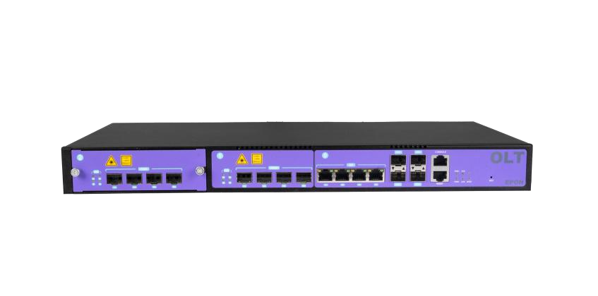 OLT EPON expandible — 4 a 8 puertos — imagen 1