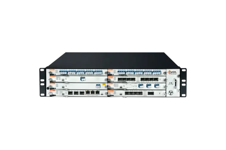 Chasis modular OTN/WDM 2U — 8 ranuras