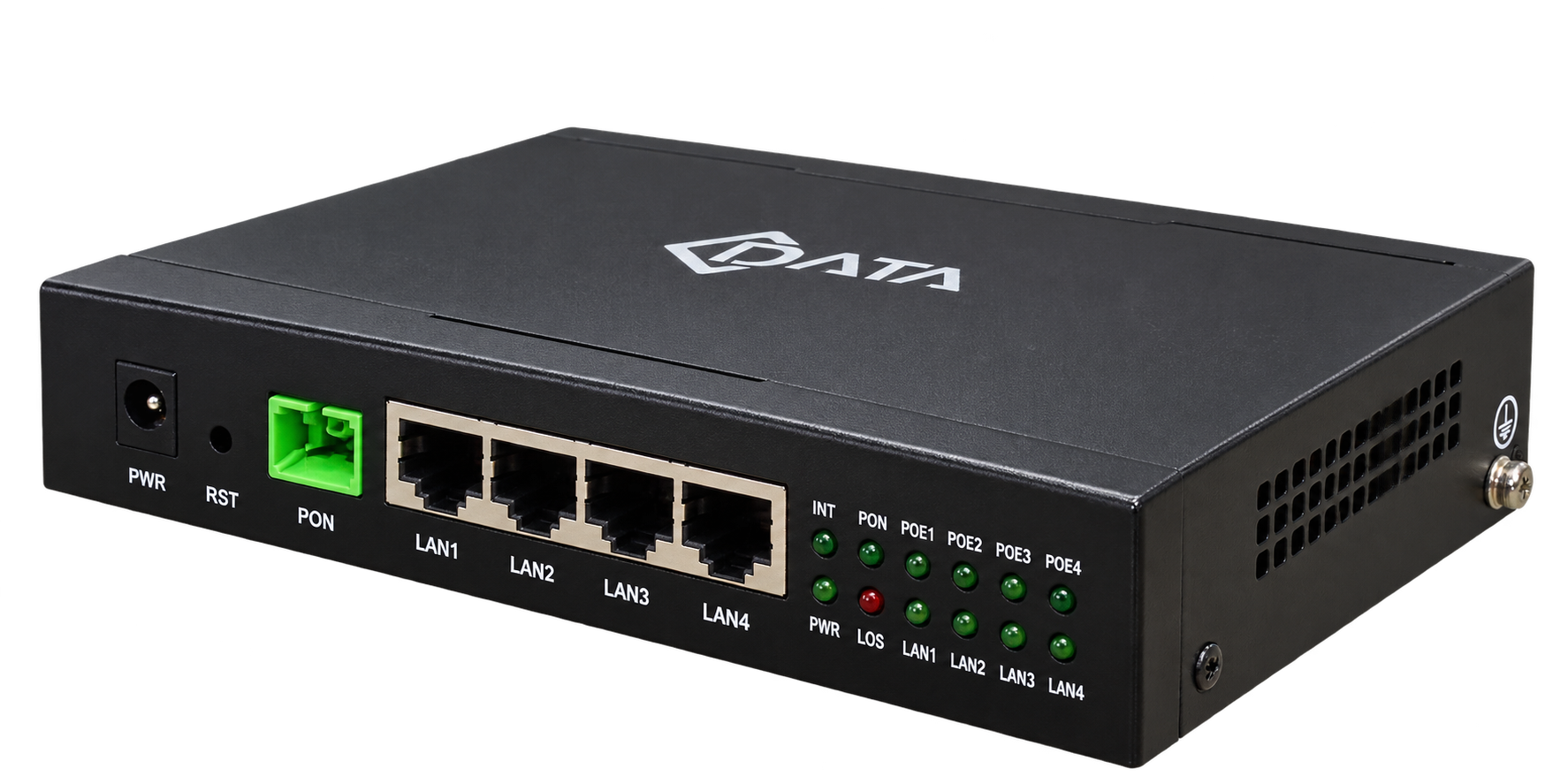 MDU xPON con PoE+ — 4 puertos Gigabit